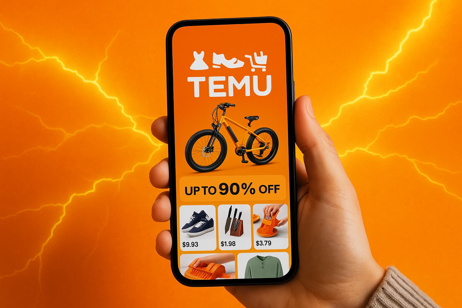 Temu blixtrea – Upptäck de snabbaste fynden i Temu-appen