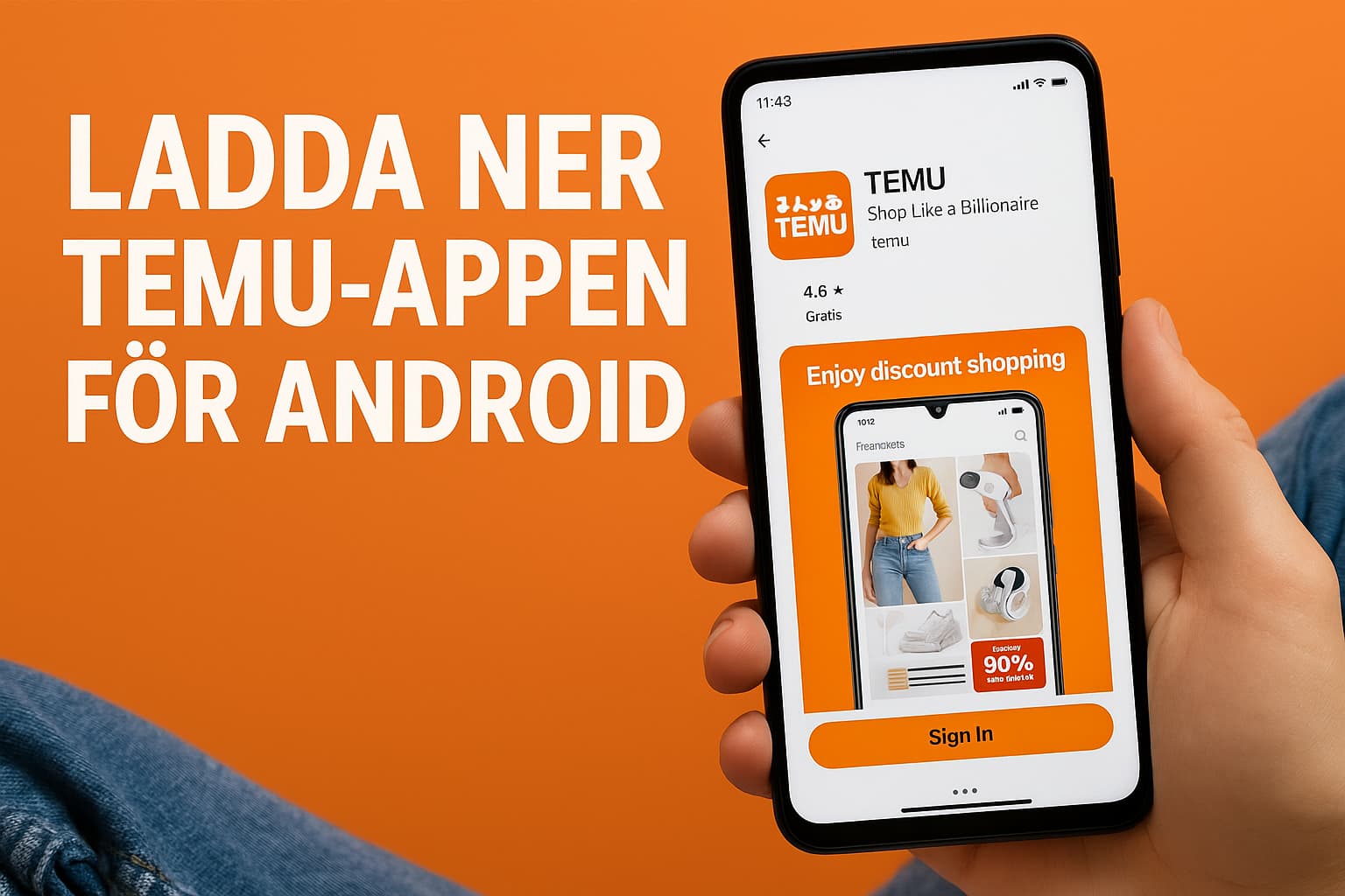 Ladda ner Temu-appen för Android snabbt och enkelt