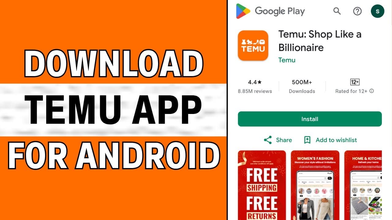 Säkerhet och betalningsalternativ i Temu-appen